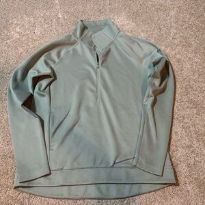 Columbia Sage Green Quarter Zip Pullover Women’s Small